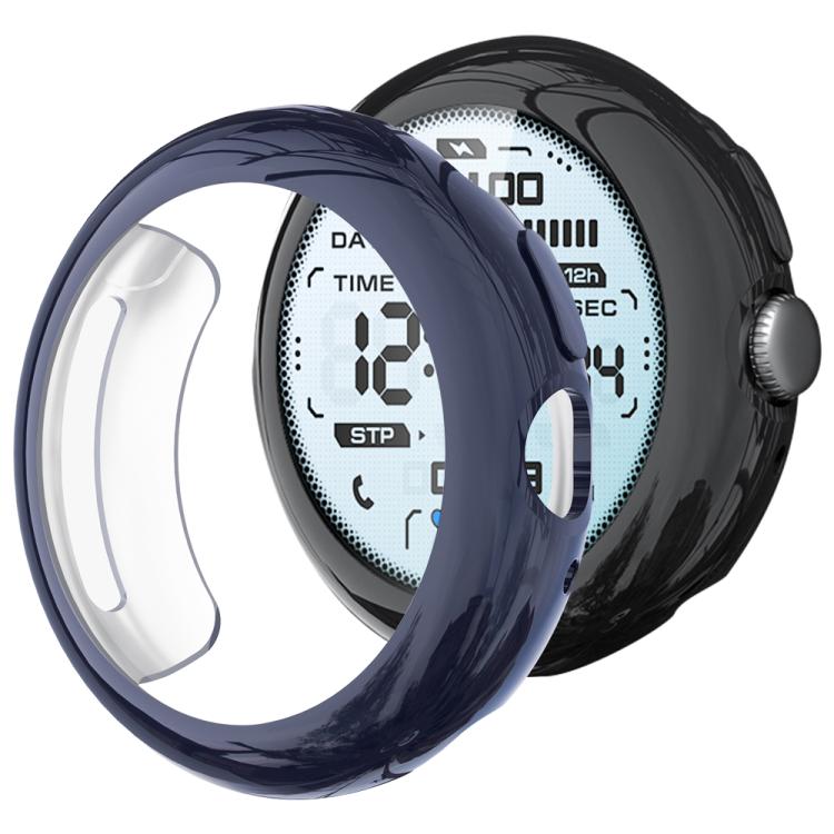xDfind 強化ガラス一体型TPUウォッチカバー、Google Pixel Watch 4 / 3 45mm用、Google Pixel Watch 4 / 3 / 2 / 1 41mm用