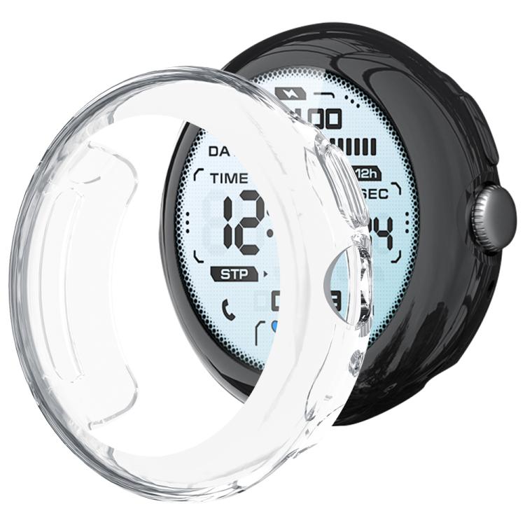 xDfind 強化ガラス一体型TPUウォッチカバー、Google Pixel Watch 4 / 3 45mm用、Google Pixel Watch 4 / 3 / 2 / 1 41mm用