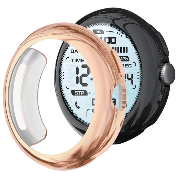 xDfind 強化ガラス一体型TPUウォッチカバー、Google Pixel Watch 4 / 3 45mm用、Google Pixel Watch 4 / 3 / 2 / 1 41mm用