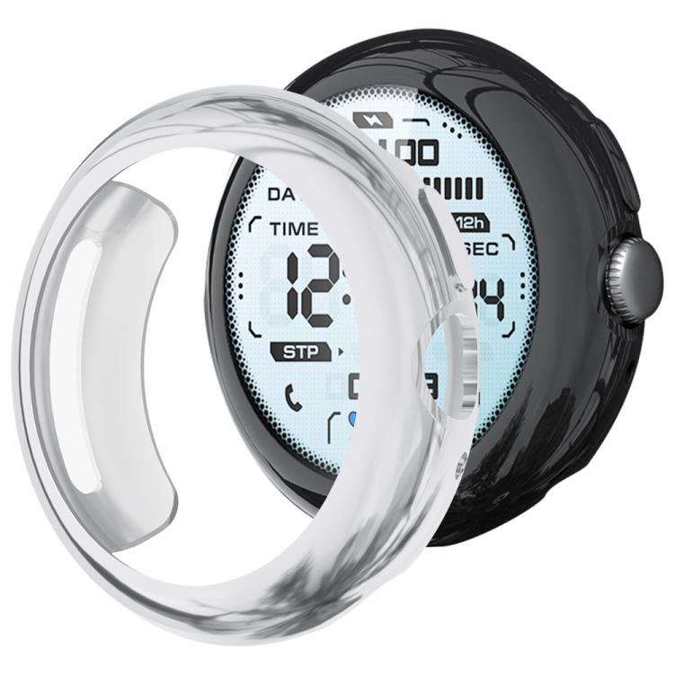 xDfind 強化ガラス一体型TPUウォッチカバー、Google Pixel Watch 4 / 3 45mm用、Google Pixel Watch 4 / 3 / 2 / 1 41mm用