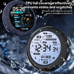 xDfind 強化ガラス一体型TPUウォッチカバー、Google Pixel Watch 4 / 3 45mm用、Google Pixel Watch 4 / 3 / 2 / 1 41mm用