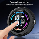 xDfind 強化ガラス一体型TPUウォッチカバー、Google Pixel Watch 4 / 3 45mm用、Google Pixel Watch 4 / 3 / 2 / 1 41mm用