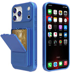 スキンフィールTPU隠しミラーカードバッグ付きスマホケース スタンド付き、iPhone 17 Pro Max用、iPhone 17 Pro用、iPhone 17用、iPhone Air用