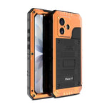 四重防護メタルハイブリッドシリコンスマホケース、iPhone 17 Pro Max用、iPhone 17 Pro用、iPhone 17用、iPhone Air用