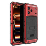 四重防護メタルハイブリッドシリコンスマホケース、iPhone 17 Pro Max用、iPhone 17 Pro用、iPhone 17用、iPhone Air用