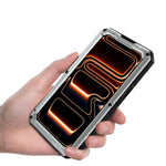 四重防護メタルハイブリッドシリコンスマホケース、iPhone 17 Pro Max用、iPhone 17 Pro用、iPhone 17用、iPhone Air用