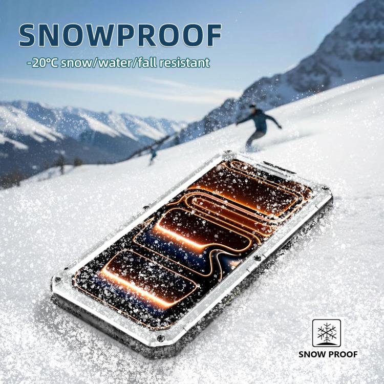 四重防護メタルハイブリッドシリコンスマホケース、iPhone 17 Pro Max用、iPhone 17 Pro用、iPhone 17用、iPhone Air用