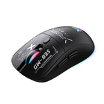 ONIKUMA CW935 12800DPI 2.4GHz + BT + 有線 トライモード RGB ワイヤレスマウス、CW935