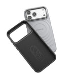 BIBERCAS 波紋テクスチャー磁気TPUスマホケース、iPhone 17 Pro Max用