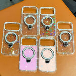 ラインストーングリッターキックスタンド両面IMDスマホケース、iPhone 15 Pro Max用、iPhone 15 Pro用、iPhone 15用、iPhone 14用、iPhone 14 Pro用、iPhone 14 Pro Max用、iPhone 13 Pro Max用、iPhone 13 Pro用