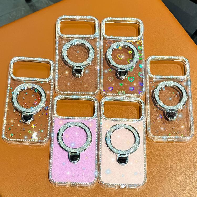 ラインストーングリッターキックスタンド両面IMDスマホケース、iPhone 15 Pro Max用、iPhone 15 Pro用、iPhone 15用、iPhone 14用、iPhone 14 Pro用、iPhone 14 Pro Max用、iPhone 13 Pro Max用、iPhone 13 Pro用
