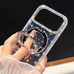 ラインストーングリッターキックスタンド両面IMDスマホケース、iPhone 15 Pro Max用、iPhone 15 Pro用、iPhone 15用、iPhone 14用、iPhone 14 Pro用、iPhone 14 Pro Max用、iPhone 13 Pro Max用、iPhone 13 Pro用