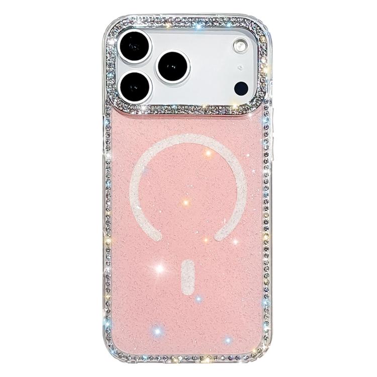 ラインストーン両面IMD PCハイブリッドTPU磁気スマホケース、iPhone 17 Pro Max用、iPhone 17 Pro用、iPhone 17用、iPhone Air用、iPhone 16 Pro Max用、iPhone 16 Pro用、iPhone 16 Plus用、iPhone 16用