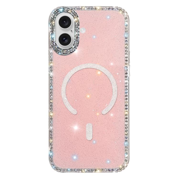 ラインストーン両面IMD PCハイブリッドTPU磁気スマホケース、iPhone 17 Pro Max用、iPhone 17 Pro用、iPhone 17用、iPhone Air用、iPhone 16 Pro Max用、iPhone 16 Pro用、iPhone 16 Plus用、iPhone 16用