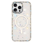 ラインストーン両面IMD PCハイブリッドTPU磁気スマホケース、iPhone 17 Pro Max用、iPhone 17 Pro用、iPhone 17用、iPhone Air用、iPhone 16 Pro Max用、iPhone 16 Pro用、iPhone 16 Plus用、iPhone 16用