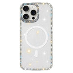 ラインストーン両面IMD PCハイブリッドTPU磁気スマホケース、iPhone 15 Pro Max用、iPhone 15 Pro用、iPhone 15用、iPhone 14用、iPhone 14 Pro用、iPhone 14 Pro Max用、iPhone 13 Pro Max用、iPhone 13 Pro用