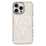 ラインストーン両面IMD PCハイブリッドTPU磁気スマホケース、iPhone 15 Pro Max用、iPhone 15 Pro用、iPhone 15用、iPhone 14用、iPhone 14 Pro用、iPhone 14 Pro Max用、iPhone 13 Pro Max用、iPhone 13 Pro用
