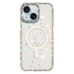 ラインストーン両面IMD PCハイブリッドTPU磁気スマホケース、iPhone 15 Pro Max用、iPhone 15 Pro用、iPhone 15用、iPhone 14用、iPhone 14 Pro用、iPhone 14 Pro Max用、iPhone 13 Pro Max用、iPhone 13 Pro用