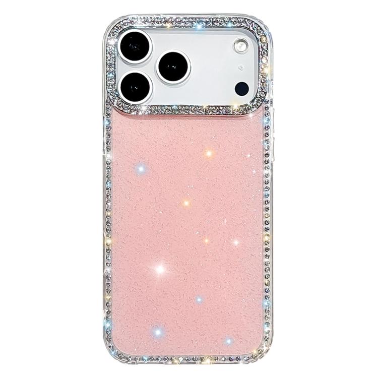 ラインストーン両面IMD PCハイブリッドTPUスマホケース、iPhone 17 Pro Max用、iPhone 17 Pro用、iPhone 17用、iPhone Air用、iPhone 16 Pro Max用、iPhone 16 Pro用、iPhone 16 Plus用、iPhone 16用