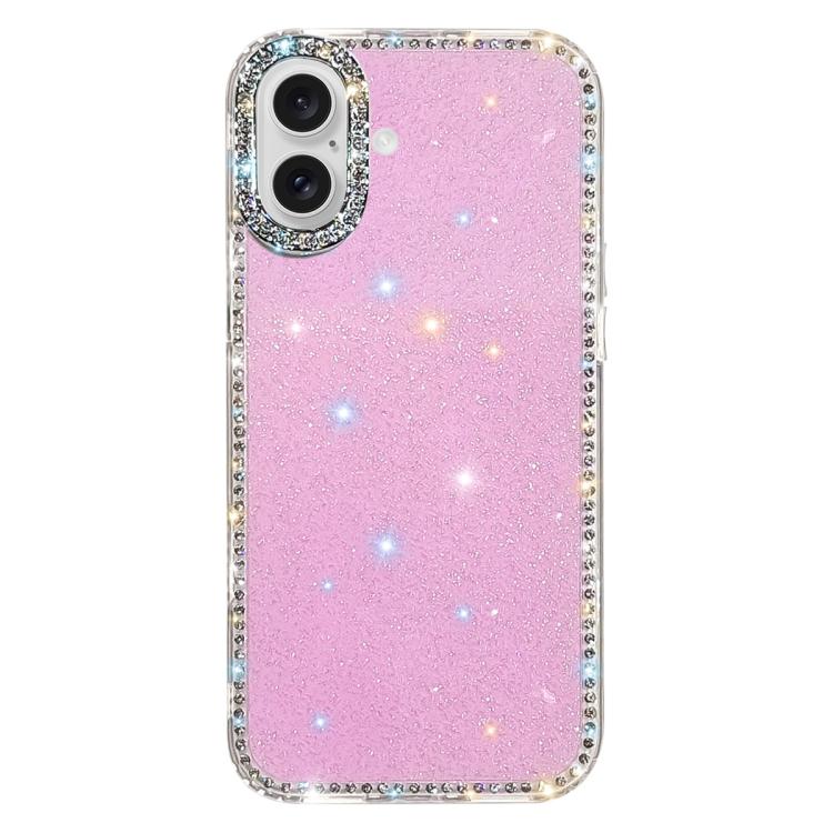 ラインストーン両面IMD PCハイブリッドTPUスマホケース、iPhone 17 Pro Max用、iPhone 17 Pro用、iPhone 17用、iPhone Air用、iPhone 16 Pro Max用、iPhone 16 Pro用、iPhone 16 Plus用、iPhone 16用
