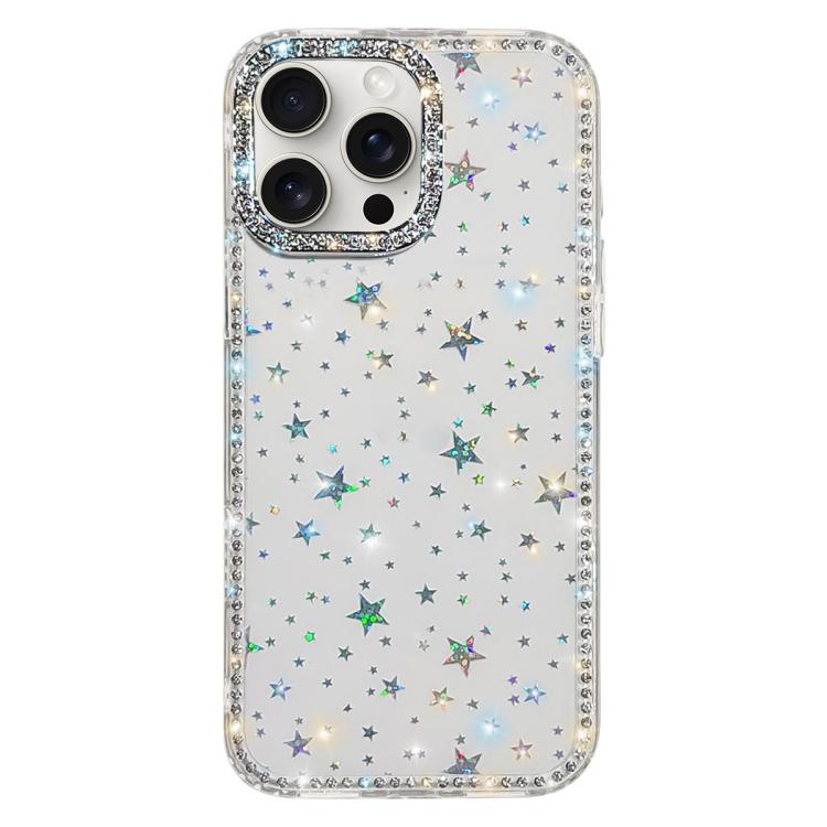 ラインストーン両面IMD PCハイブリッドTPUスマホケース、iPhone 15 Pro Max用、iPhone 15 Pro用、iPhone 15用、iPhone 14用、iPhone 14 Pro用、iPhone 14 Pro Max用、iPhone 13 Pro Max用、iPhone 13 Pro用