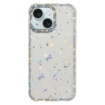 ラインストーン両面IMD PCハイブリッドTPUスマホケース、iPhone 15 Pro Max用、iPhone 15 Pro用、iPhone 15用、iPhone 14用、iPhone 14 Pro用、iPhone 14 Pro Max用、iPhone 13 Pro Max用、iPhone 13 Pro用