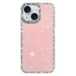 ラインストーン両面IMD PCハイブリッドTPUスマホケース、iPhone 15 Pro Max用、iPhone 15 Pro用、iPhone 15用、iPhone 14用、iPhone 14 Pro用、iPhone 14 Pro Max用、iPhone 13 Pro Max用、iPhone 13 Pro用