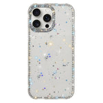 ラインストーン両面IMD PCハイブリッドTPUスマホケース、iPhone 15 Pro Max用、iPhone 15 Pro用、iPhone 15用、iPhone 14用、iPhone 14 Pro用、iPhone 14 Pro Max用、iPhone 13 Pro Max用、iPhone 13 Pro用