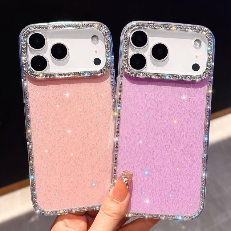 ラインストーン両面IMD PCハイブリッドTPUスマホケース、iPhone 17 Pro Max用、iPhone 17 Pro用、iPhone 17用、iPhone Air用、iPhone 16 Pro Max用、iPhone 16 Pro用、iPhone 16 Plus用、iPhone 16用