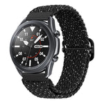 xDfind Sliding Buckle Nylon Braided Watch Band, 20mm, 22mm