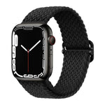 xDfind スライディングバックル ナイロン編み時計バンド、Apple Watch 42 / 44 / 45 / 46 / 49mm用、Apple Watch 38 / 40 / 41 / S11 42mm用