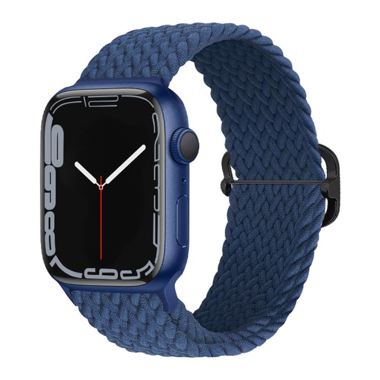 xDfind スライディングバックル ナイロン編み時計バンド、Apple Watch 42 / 44 / 45 / 46 / 49mm用、Apple Watch 38 / 40 / 41 / S11 42mm用