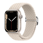 xDfind スライディングバックル ナイロン編み時計バンド、Apple Watch 42 / 44 / 45 / 46 / 49mm用、Apple Watch 38 / 40 / 41 / S11 42mm用