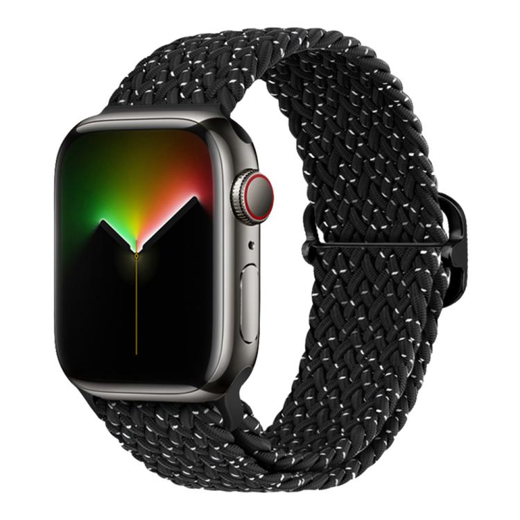 xDfind スライディングバックル ナイロン編み時計バンド、Apple Watch 42 / 44 / 45 / 46 / 49mm用、Apple Watch 38 / 40 / 41 / S11 42mm用