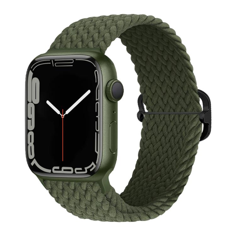 xDfind スライディングバックル ナイロン編み時計バンド、Apple Watch 42 / 44 / 45 / 46 / 49mm用、Apple Watch 38 / 40 / 41 / S11 42mm用