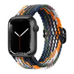 xDfind スライディングバックル ナイロン編み時計バンド、Apple Watch 42 / 44 / 45 / 46 / 49mm用、Apple Watch 38 / 40 / 41 / S11 42mm用