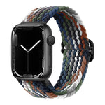 xDfind スライディングバックル ナイロン編み時計バンド、Apple Watch 42 / 44 / 45 / 46 / 49mm用、Apple Watch 38 / 40 / 41 / S11 42mm用