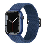 xDfind スライディングバックル ナイロン編み時計バンド、Apple Watch 42 / 44 / 45 / 46 / 49mm用、Apple Watch 38 / 40 / 41 / S11 42mm用