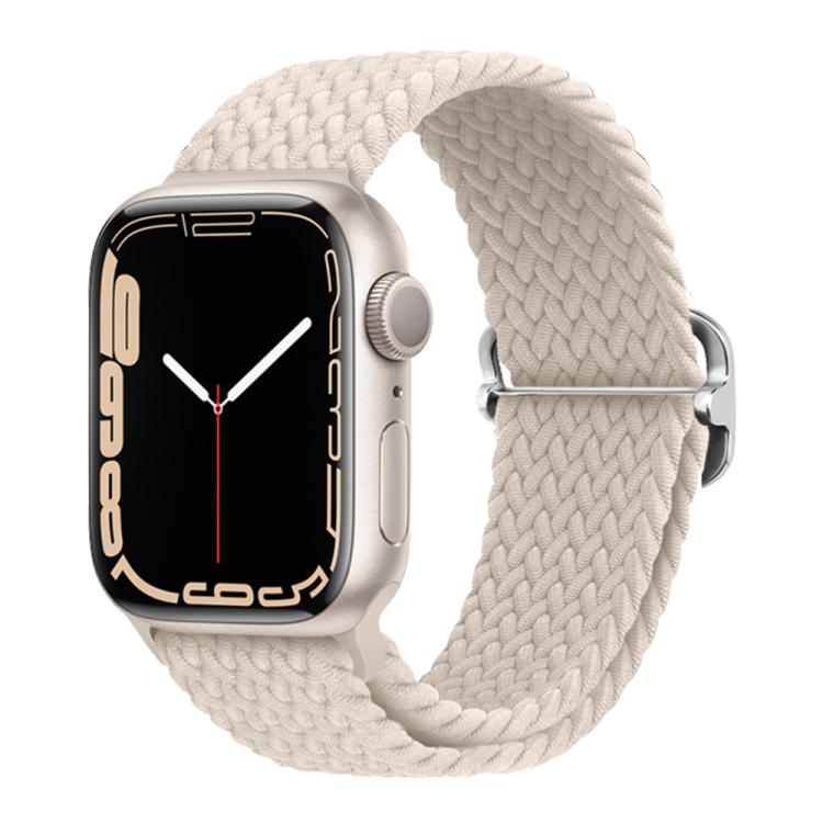xDfind スライディングバックル ナイロン編み時計バンド、Apple Watch 42 / 44 / 45 / 46 / 49mm用、Apple Watch 38 / 40 / 41 / S11 42mm用