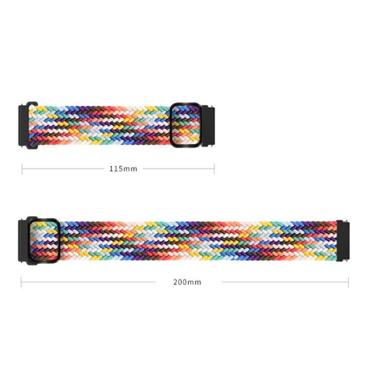 xDfind スライディングバックル ナイロン編み時計バンド、Apple Watch 42 / 44 / 45 / 46 / 49mm用、Apple Watch 38 / 40 / 41 / S11 42mm用