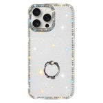 ラインストーンリングホルダー両面IMD PCハイブリッドTPUスマホケース、iPhone 15 Pro Max用、iPhone 15 Pro用、iPhone 15用、iPhone 14用、iPhone 14 Pro用、iPhone 14 Pro Max用、iPhone 13 Pro Max用、iPhone 13 Pro用