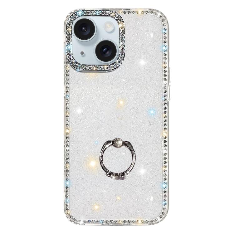 ラインストーンリングホルダー両面IMD PCハイブリッドTPUスマホケース、iPhone 15 Pro Max用、iPhone 15 Pro用、iPhone 15用、iPhone 14用、iPhone 14 Pro用、iPhone 14 Pro Max用、iPhone 13 Pro Max用、iPhone 13 Pro用