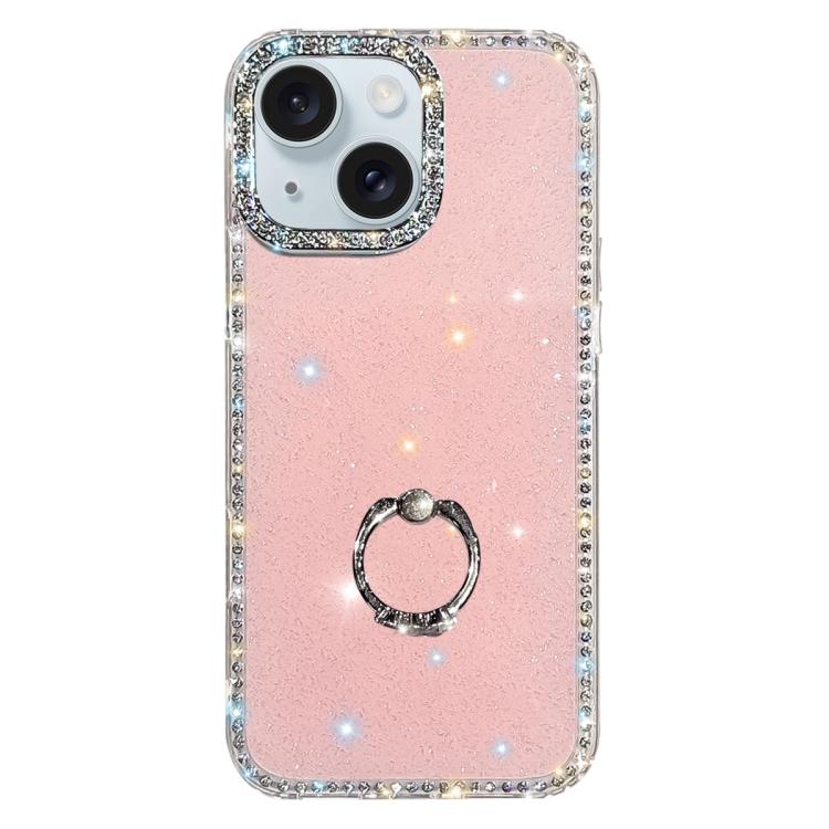 ラインストーンリングホルダー両面IMD PCハイブリッドTPUスマホケース、iPhone 15 Pro Max用、iPhone 15 Pro用、iPhone 15用、iPhone 14用、iPhone 14 Pro用、iPhone 14 Pro Max用、iPhone 13 Pro Max用、iPhone 13 Pro用