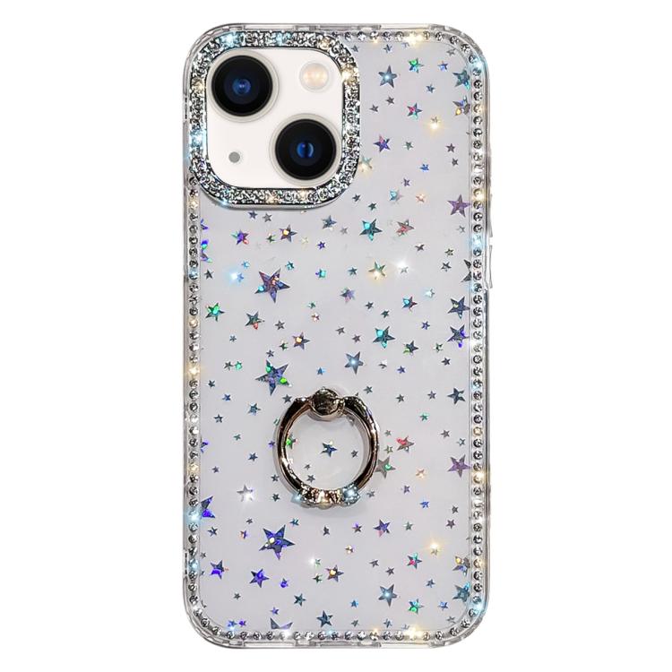 ラインストーンリングホルダー両面IMD PCハイブリッドTPUスマホケース、iPhone 15 Pro Max用、iPhone 15 Pro用、iPhone 15用、iPhone 14用、iPhone 14 Pro用、iPhone 14 Pro Max用、iPhone 13 Pro Max用、iPhone 13 Pro用