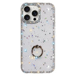 ラインストーンリングホルダー両面IMD PCハイブリッドTPUスマホケース、iPhone 15 Pro Max用、iPhone 15 Pro用、iPhone 15用、iPhone 14用、iPhone 14 Pro用、iPhone 14 Pro Max用、iPhone 13 Pro Max用、iPhone 13 Pro用