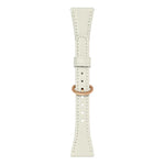 xDfind Flat-head Horseshoe Buckle Vegan Leather Watch Band, 18mm, 20mm