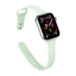 xDfind 小さいウエストリバースバックル シリコンウォッチバンド、Apple Watch 38 / 40 / 41 / S11 42mm用