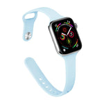 xDfind 小さいウエストリバースバックル シリコンウォッチバンド、Apple Watch 38 / 40 / 41 / S11 42mm用