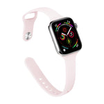 xDfind 小さいウエストリバースバックル シリコンウォッチバンド、Apple Watch 38 / 40 / 41 / S11 42mm用