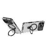 Grating Holder Shockproof Phone Case, For iPhone 17 Pro Max, For iPhone 17 Pro, For iPhone 17, For iPhone Air